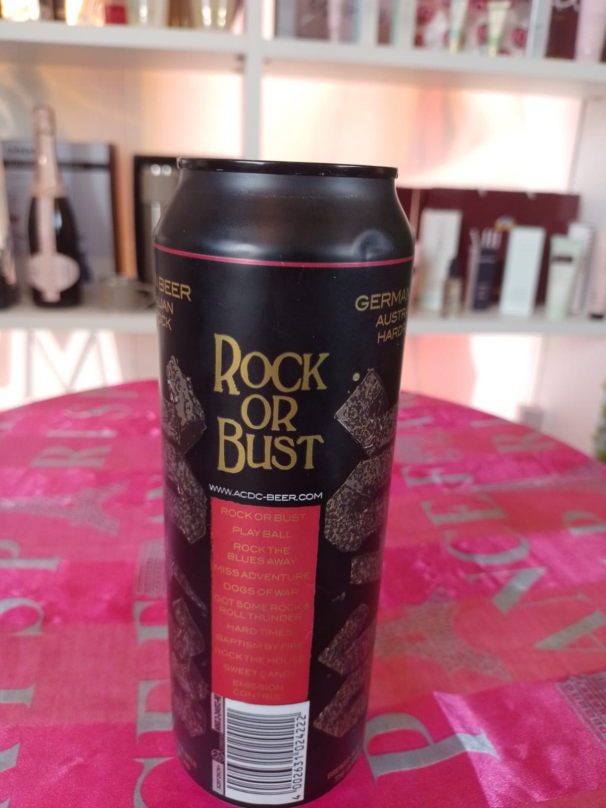 Cerveja Rock or Bust AC/DC